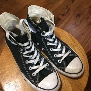 Classic high top Converse.